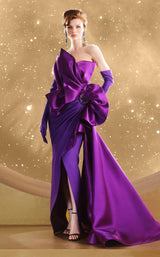 2 of 13 MNM Couture F02854 Purple