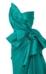 7 of 13 MNM Couture F02854 Aqua