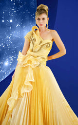 3 of 5 MNM Couture F02856 Yellow