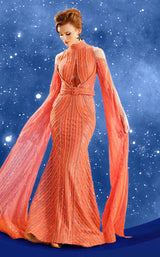 1 of 5 MNM Couture F02857 Coral