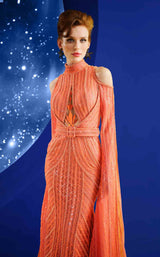 3 of 5 MNM Couture F02857 Coral