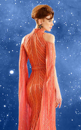 4 of 5 MNM Couture F02857 Coral