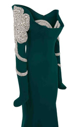 3 of 9 MNM Couture F02858 Green