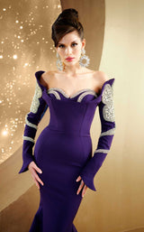 4 of 9 MNM Couture F02858 Purple