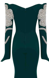 5 of 9 MNM Couture F02858 Green