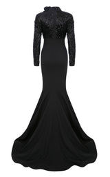 8 of 9 MNM Couture F02859 Black