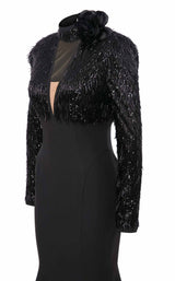 3 of 9 MNM Couture F02859 Black