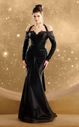 1 of 5 MNM Couture F02870 Black
