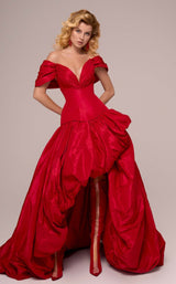 1 of 5 MNM Couture F02872A Red