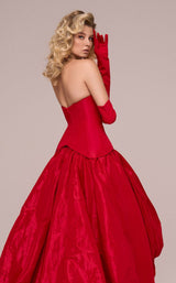 4 of 5 MNM Couture F02872A Red