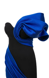 4 of 12 MNM Couture F02883 Black/Royal