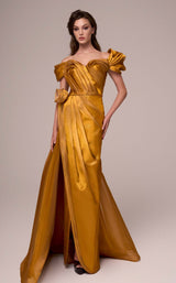 1 of 6 MNM Couture F02884 Gold