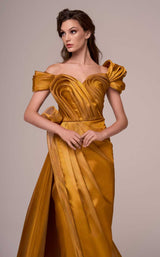 2 of 6 MNM Couture F02884 Gold
