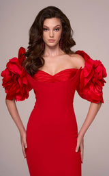 6 of 13 MNM Couture F02886 Red