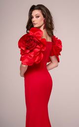 9 of 13 MNM Couture F02886 Red