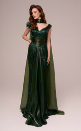 2 of 5 MNM Couture F02889 Green