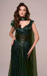 3 of 5 MNM Couture F02889 Green