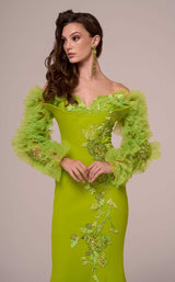 2 of 4 MNM Couture F02891 Lime
