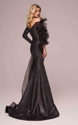 4 of 4 MNM Couture F02892 Black