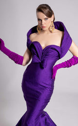 2 of 11 MNM Couture F02901 Purple