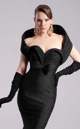 9 of 11 MNM Couture F02901 Black