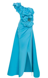 7 of 10 MNM Couture F02904 Turquoise