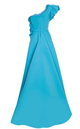 9 of 10 MNM Couture F02904 Turquoise