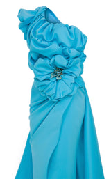 8 of 10 MNM Couture F02904 Turquoise