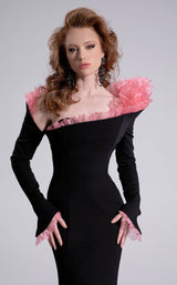 2 of 7 MNM Couture F02905 Black