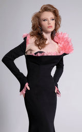 3 of 7 MNM Couture F02905 Black