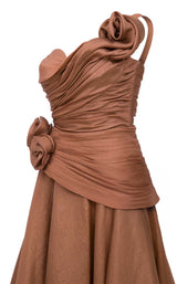8 of 12 MNM Couture F02923 Mocha