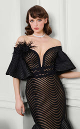 2 of 11 MNM Couture F02925 Black