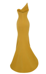 5 of 11 MNM Couture F03100 Mustard