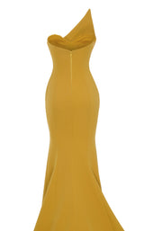 6 of 11 MNM Couture F03100 Mustard