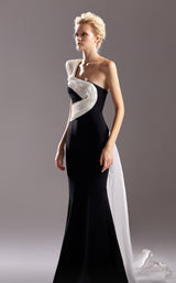 4 of 5 MNM Couture G1502 Black/White
