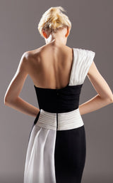 3 of 5 MNM Couture G1502 Black/White