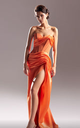 1 of 5 MNM Couture G1506 Orange