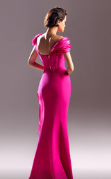 6 of 6 MNM Couture G1512 Fuchsia