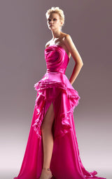 4 of 5 MNM Couture G1514 Fuchsia