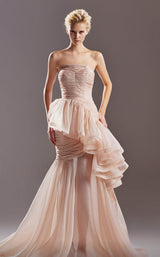 1 of 6 MNM Couture G1516 Beige