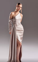 1 of 5 MNM Couture G1519 Beige