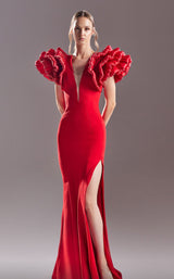 1 of 3 MNM Couture G1521 Red