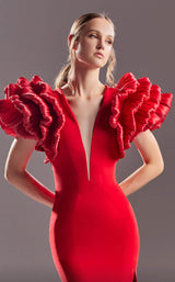 3 of 3 MNM Couture G1521 Red