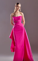 2 of 5 MNM Couture G1541 Fuchsia