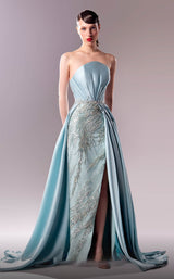 1 of 6 MNM Couture G1627 Blue