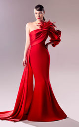 1 of 6 MNM Couture G1629 Red