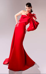 5 of 6 MNM Couture G1629 Red