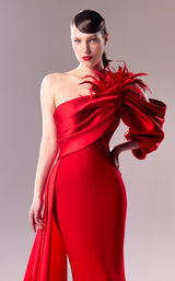 3 of 6 MNM Couture G1629 Red