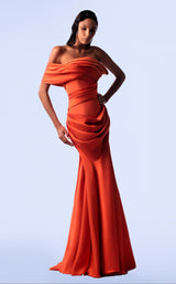 2 of 6 MNM Couture G1710 Orange