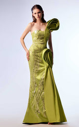 1 of 6 MNM Couture G1712 Lime